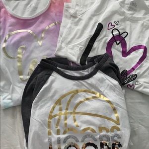 Girls Justice shirts